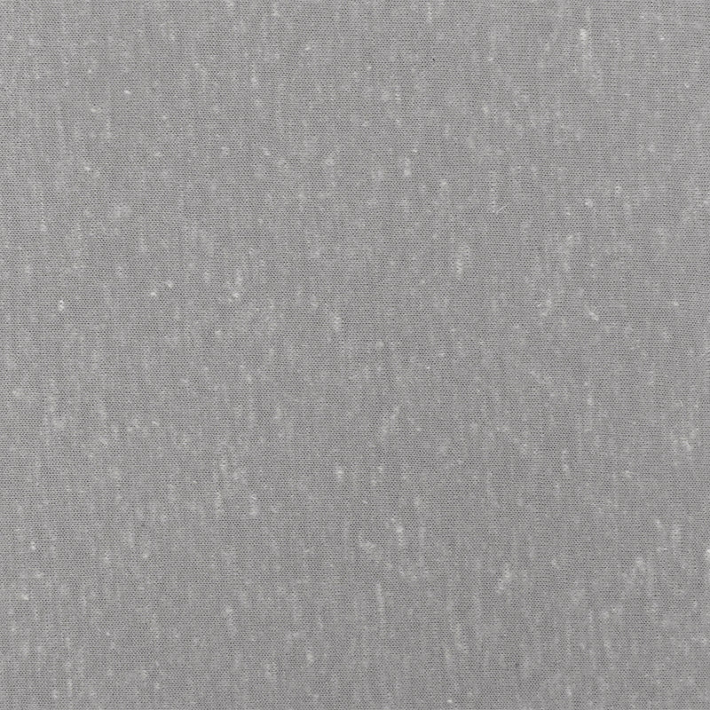 Dusty Gray-White Slub Stretch Jersey Knit Fabric