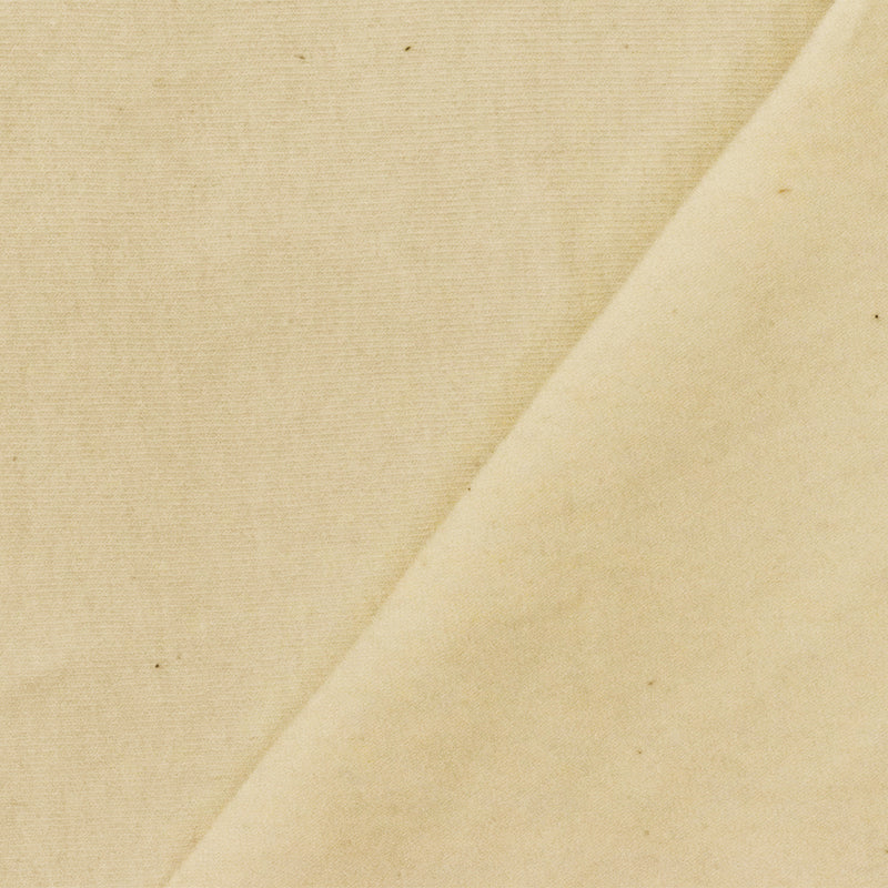Vintage Beige Solid Stretch Cotton Jersey Knit Fabric