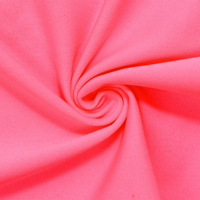 Neon Pink Nylon Stretch Spandex Solid Tricot Activewear Knit