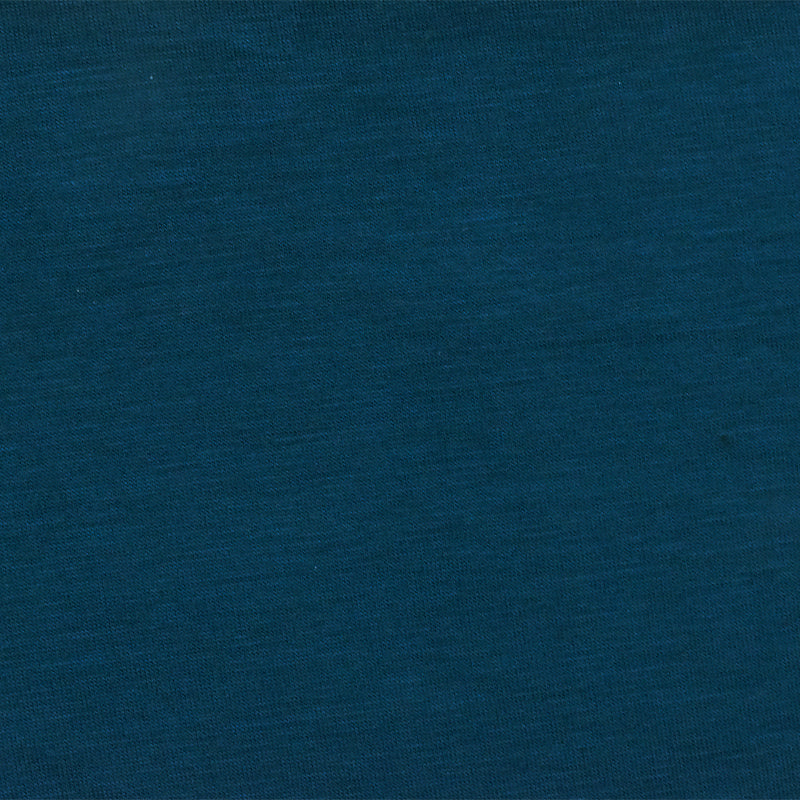 Knight Teal Solid Stretch Rayon Jersey Knit Fabric