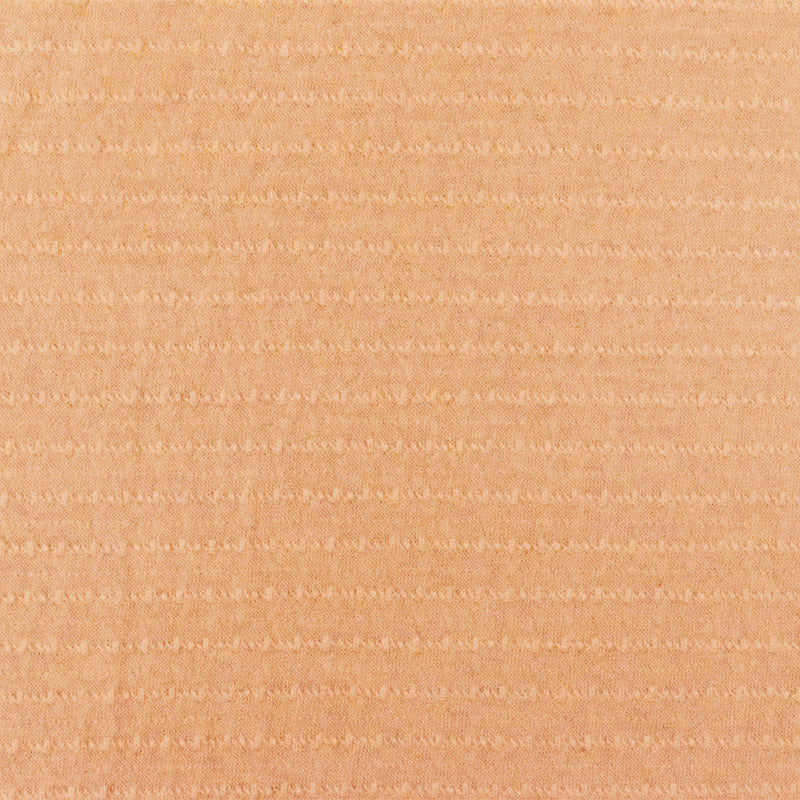 Orange Texture Stripe Stretch Jersey Knit Fabric