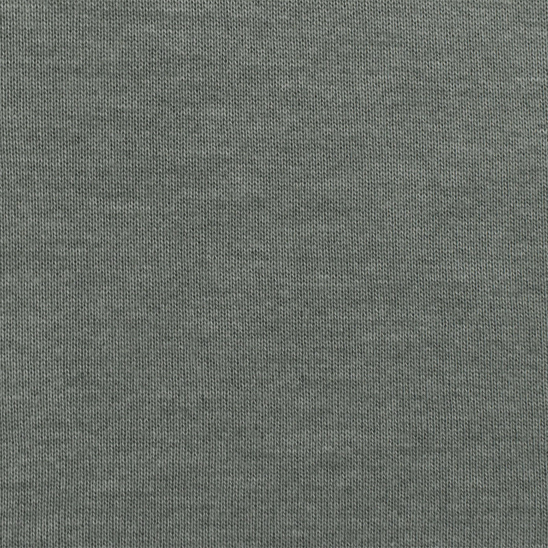 Galaxy Gray Solid Stretch French Terry Knit Fabric