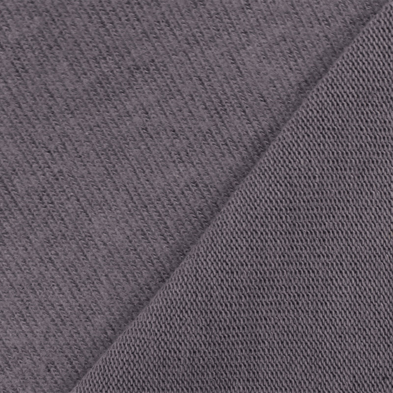 Ash Purple Solid Stretch Brushed Jersey Knit Fabric