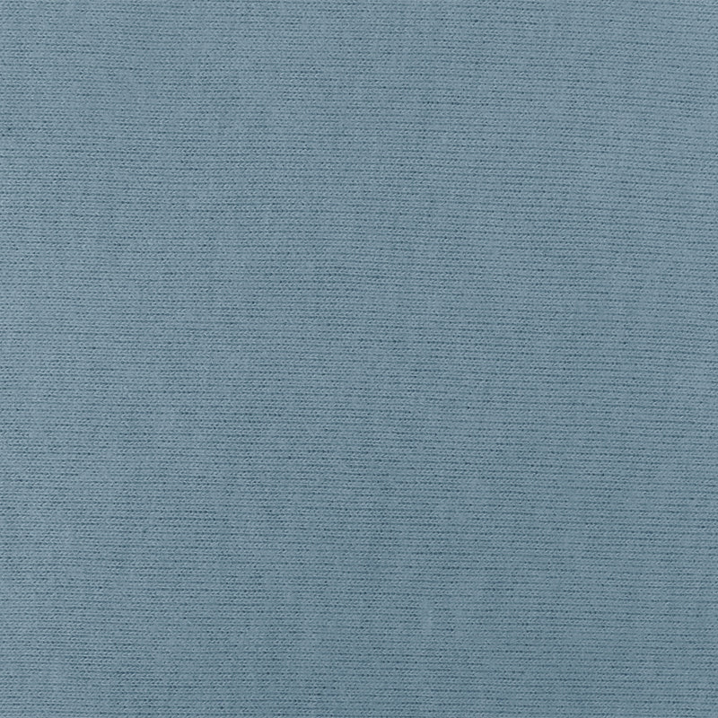 Vintage Blue Solid Stretch Brushed Jersey Knit Fabric