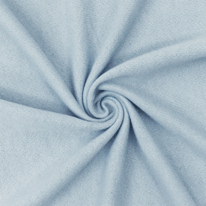 3 YD PC-Soft Cloud Blue Solid Stretch French Terry Knit Fabric