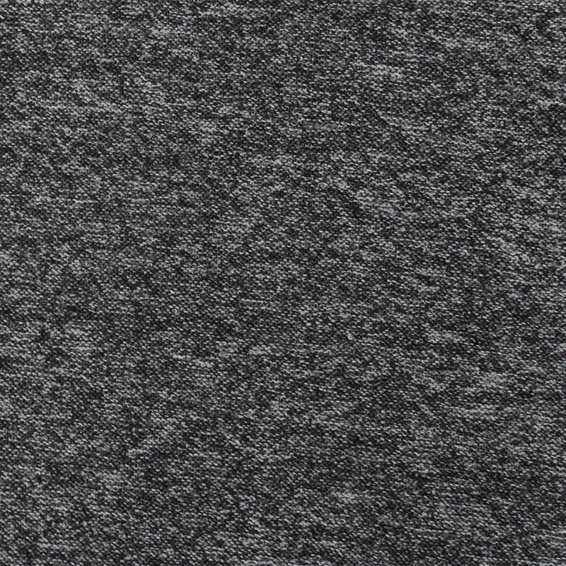 Black-Gray Texture Stretch Poly Spandex Jersey Knit Fabric