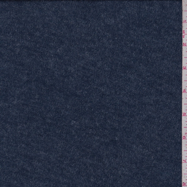 Heather Navy Blue Sweater Knit