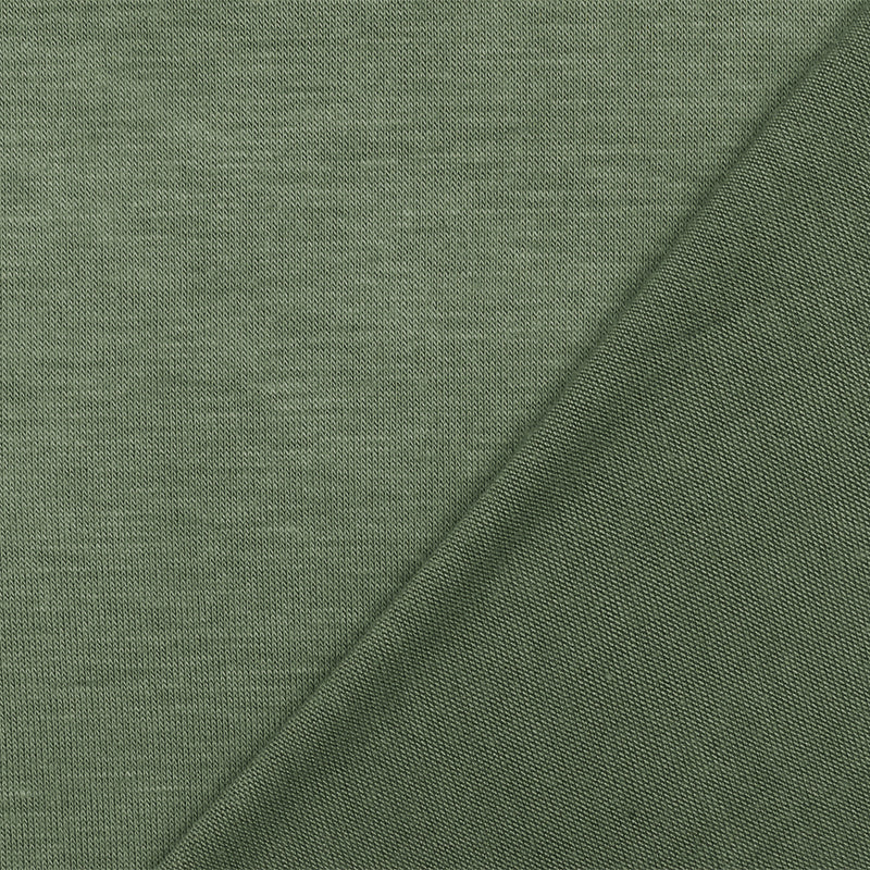 Succulent Green Solid Stretch Rayon Jersey Knit Fabric