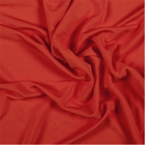 Runway Silks Orange Matte Jersey Fabric - Reorderable