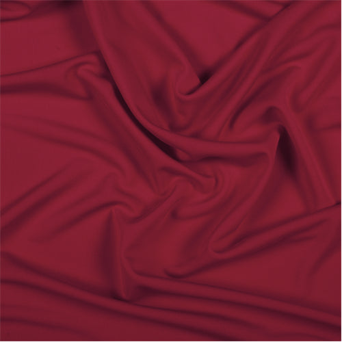 Runway Silks Red Matte Jersey Fabric - Reorderable