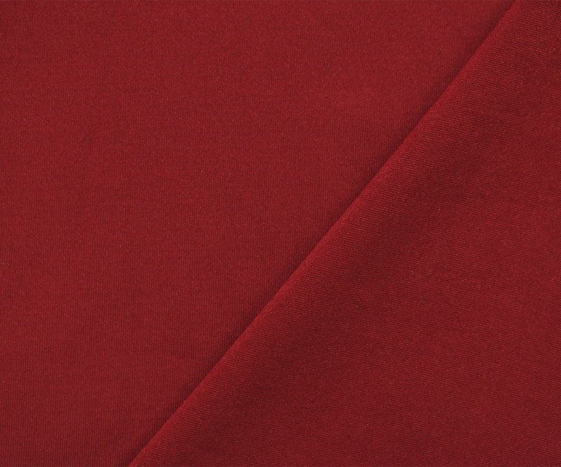 Red Nylon Stretch Spandex Solid Tricot Activewear Knit Fabric