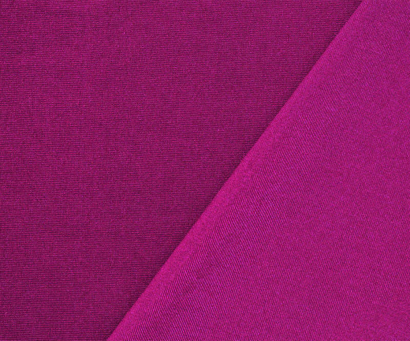 Magenta Purple Poly Stretch Activewear Knit Fabric
