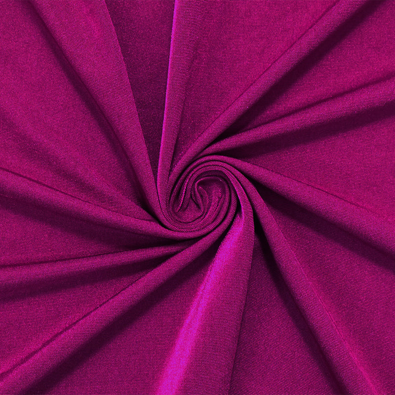 Magenta Purple Poly Stretch Activewear Knit Fabric