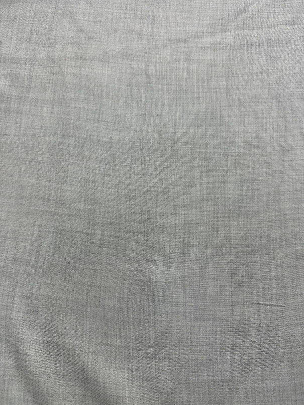 Heather Gray Woven Rayon Shirting Fabric