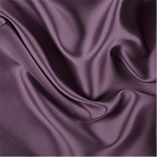 Runway Silks Rose/Black Silk/Wool Gab Fabric - Reorderable