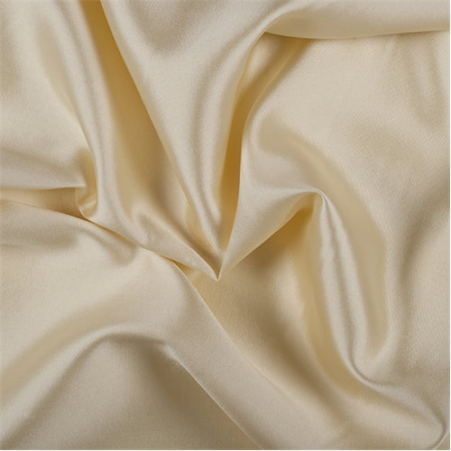 Runway Silks Yellow Silk/Wool Gab Fabric - Reorderable