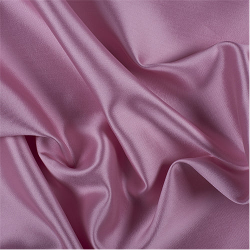 Runway Silks Pink Silk/Wool Gab Fabric - Reorderable