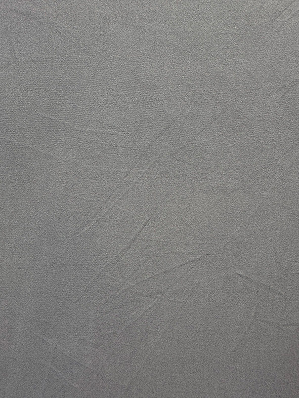 Solid Slate Gray Double Brushed Jersey Knit Fabric