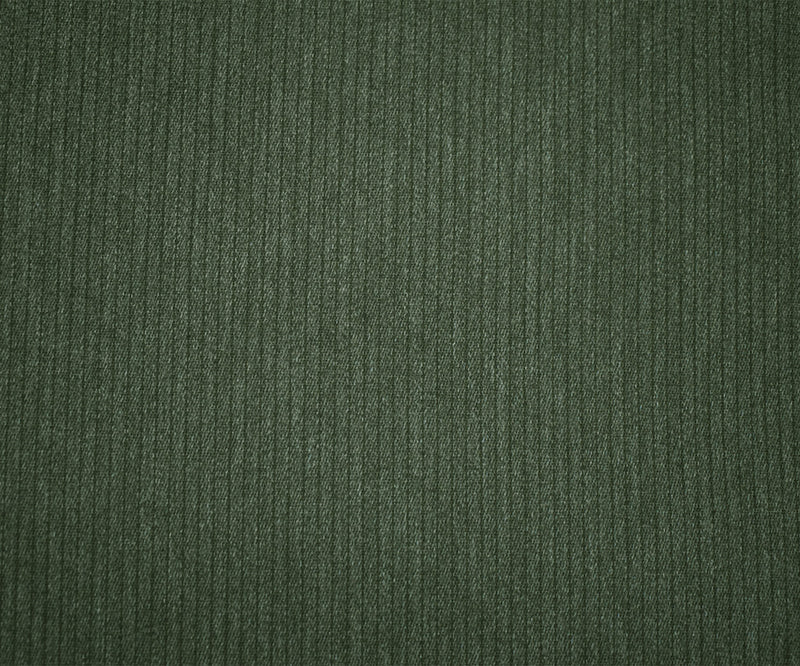 Deep Gray-Olive Cotton Striped Twill Woven Fabric