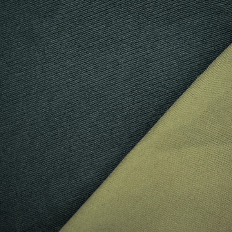 Deep Blue Cotton Brushed Twill Woven Fabric