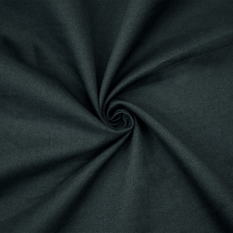 Deep Blue Cotton Brushed Twill Woven Fabric
