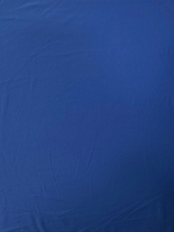 Marine Blue Nylon Stretch Spandex Solid Tricot Activewear Knit