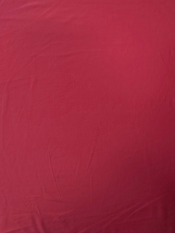 Strawberry Red Solid ITY Jersey Knit Fabric