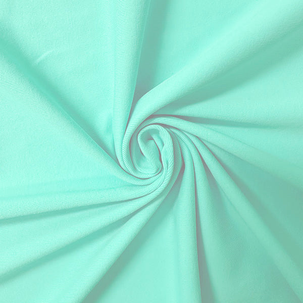 Sea Glass Green Solid ITY Jersey Knit Fabric