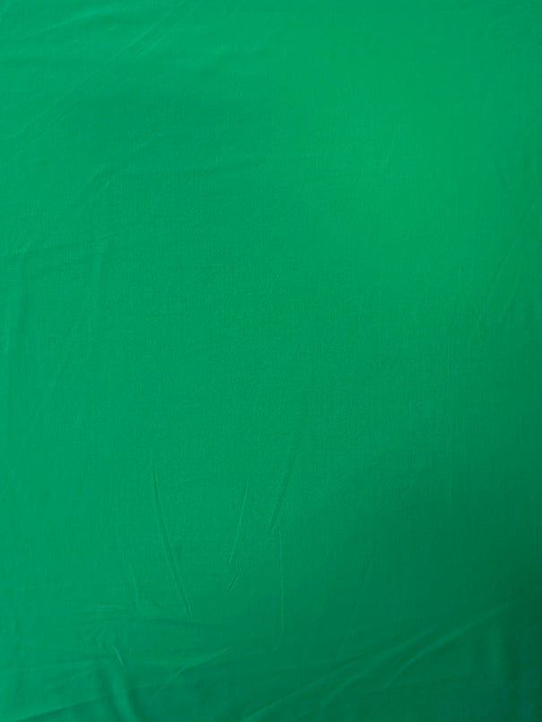 Emerald Green Solid ITY Jersey Knit Fabric