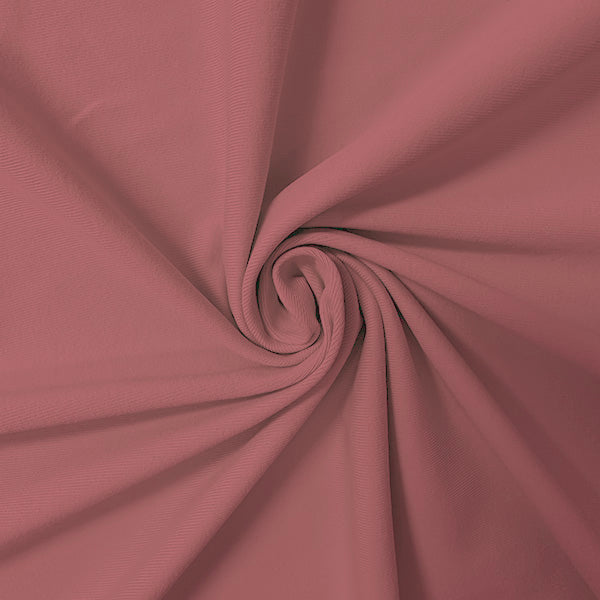 Night Rose Solid Activewear Jersey Knit Fabric