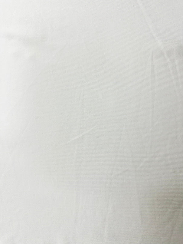 Ivory Solid ITY Jersey Knit Fabric