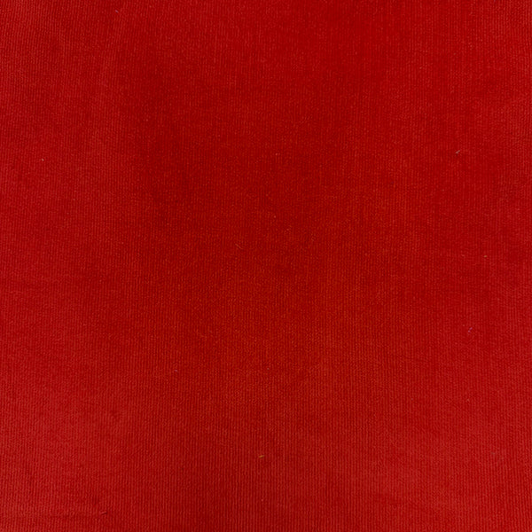Red 16 Wale Stretch Corduroy Fabric