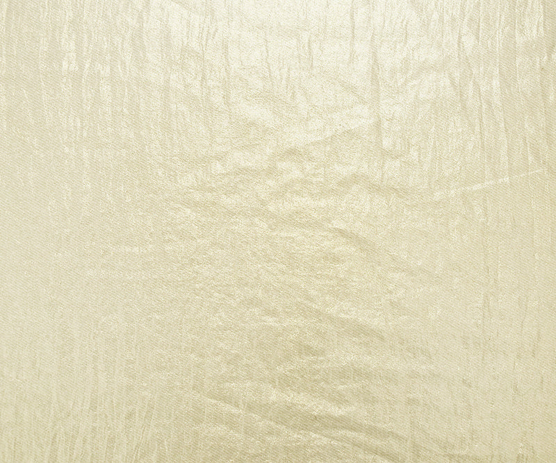 Light Gray-Gold Shimmer Poly Chiffon Woven Fabric