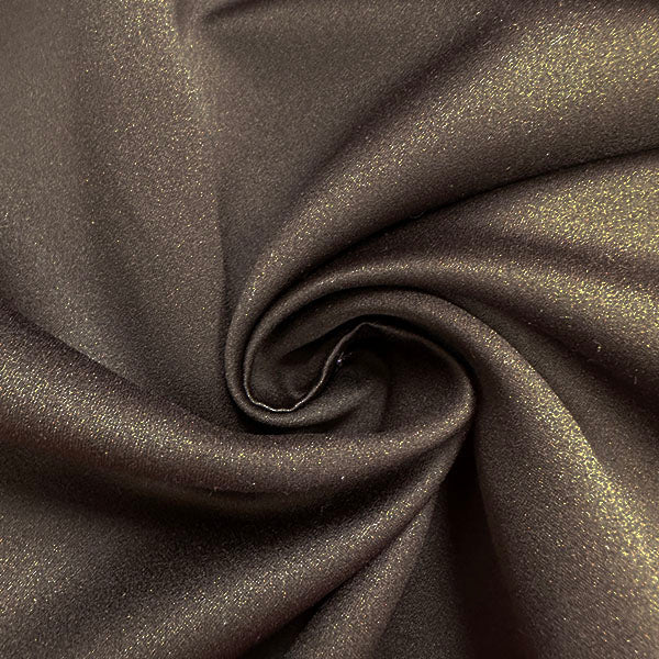 Chocolate Brown Marquis Satin Fabric