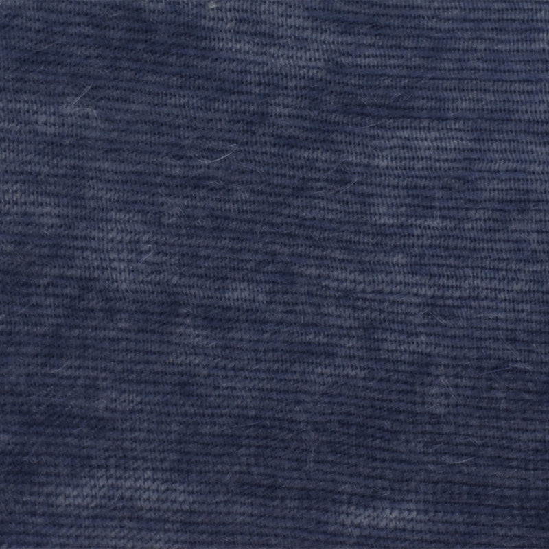 Dusty Navy Solid Stretch Poly-Wool Jersey Knit Fabric