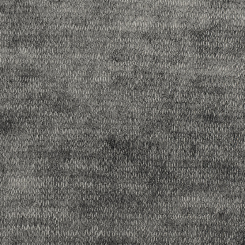 Heather Winter Gray Stretch Poly-Wool Jersey Knit Fabric
