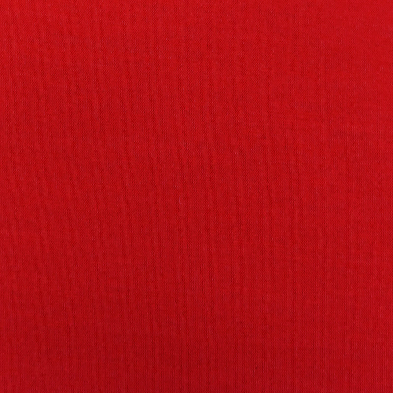 4 YD PC-School Red Solid Stretch Double Knit Fabric