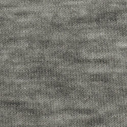 Smokey Gray Slubbed Tissue Jersey Knit Fabric