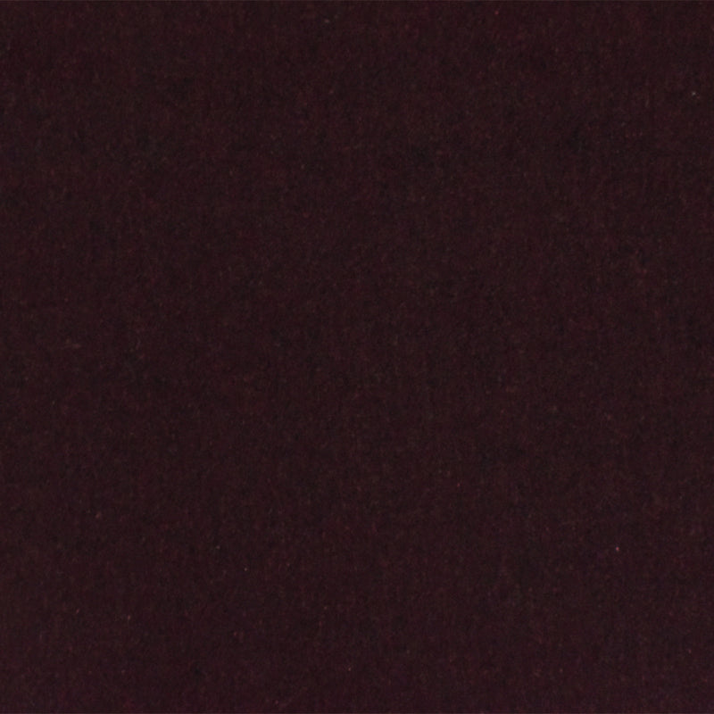 Dark Rust-Black Solid Bonded Double Sided Fabric