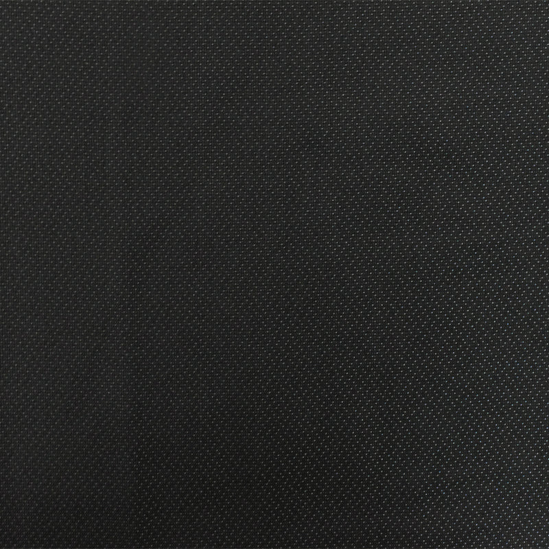 Simple Gray-Black Dobby Wool-Poly Woven Suiting Fabric