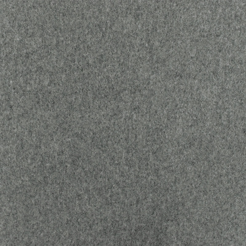 Ash Gray Textured Wool-Poly Textured Woven Coating Fabric