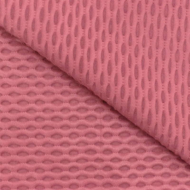 Doll Pink Famous Maker Stretch Mesh Yoga Activewear Fabric