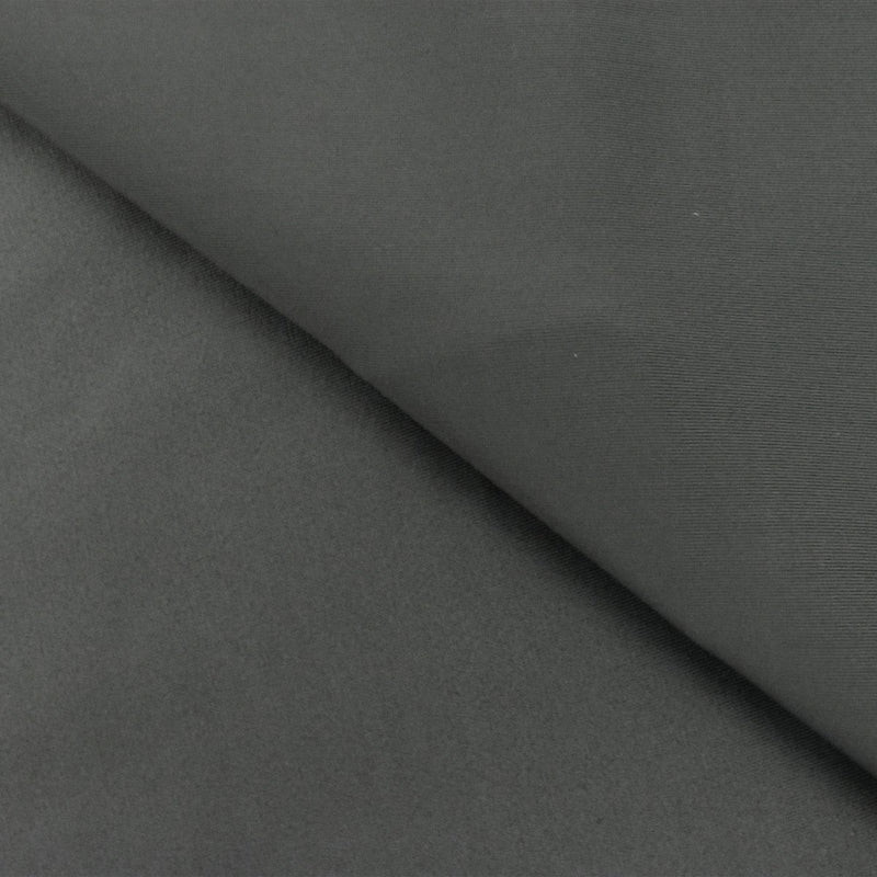 Shiny Space Gray Famous Maker Stretch Satin Tricot Yoga Swimwear Fabric