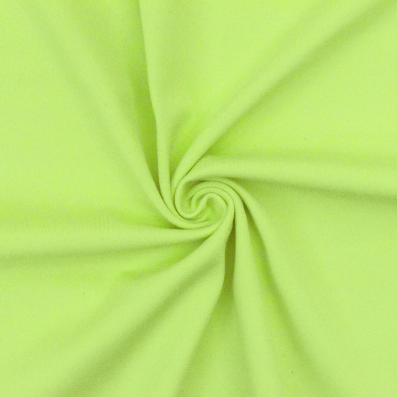 Lime Green Famous Maker Solid Stretch Tricot Swimwear Fabric
