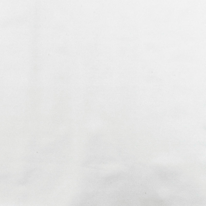Glamour White Solid Satin-like Activewear Stretch Jersey Knit Fabric