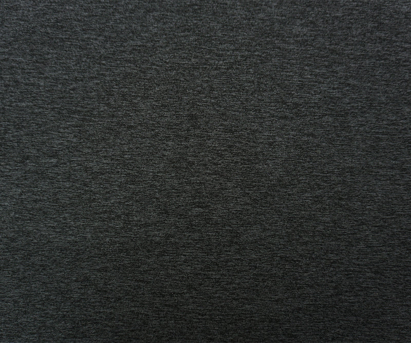 Gray Famous Maker Poly Texture Double Brush Jersey Knit Fabric