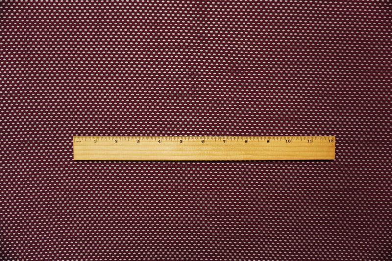 Burgundy Purple Famous Maker Nylon Spandex Net Yoga Knit Fabric