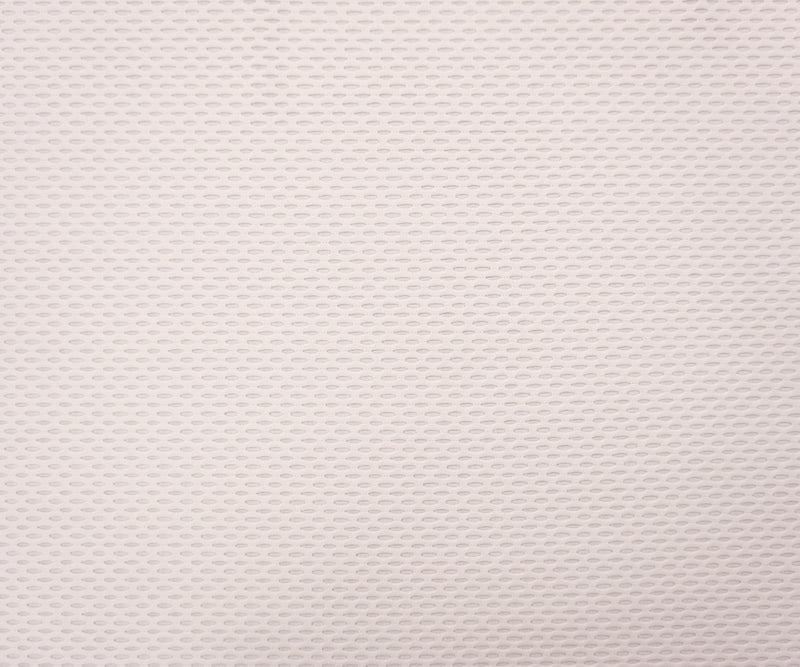 White Famous Maker Nylon Spandex Mesh 3D Knit Yoga Fabric
