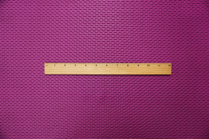 Bright Magenta Famous Maker Nylon Mesh 3D Knit Yoga Fabric