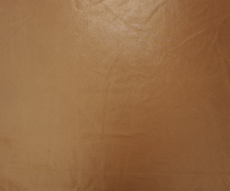 Brown Famous Maker Nylon Solid Satin Tricot Knit Yoga Fabric
